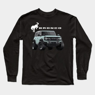 Cactus gray Ford Bronco First edtion SUV Long Sleeve T-Shirt